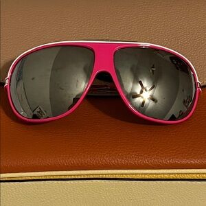 Pink Aviator Sunglasses